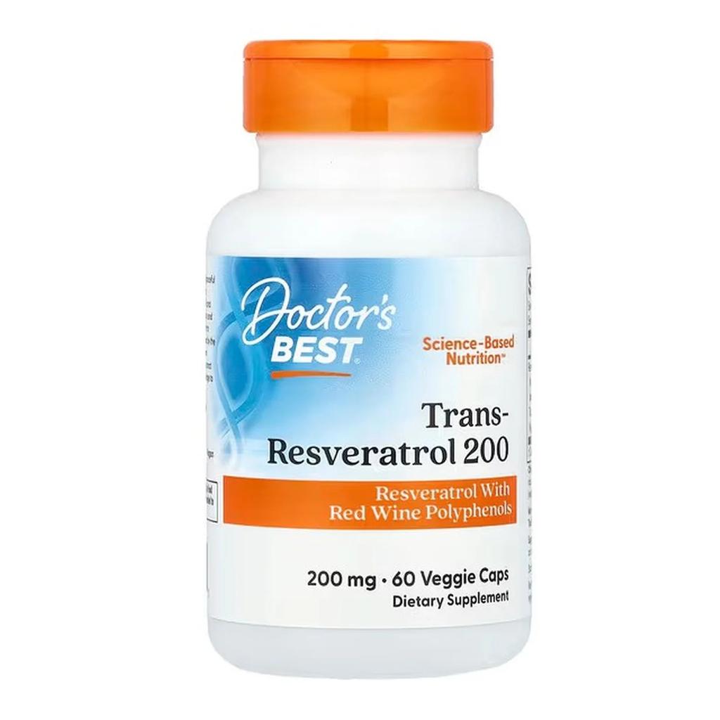 Trans-Resveratrol, 200mg - 60 vcaps