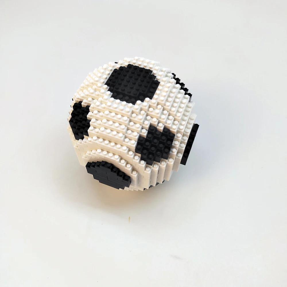 Sport  DIY Mini Building Blocks: Soccer & Basketball Set Creative Assembled Toys, Ideal Gift for Sports Fans, Unique Room Decor