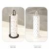 Stable Base Paper Towel Holder Non-slip Free Standing Vertical Napkin Dispenser Space Saving Easy to Tear