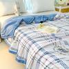 New Washed Cotton Summer Quilt Air Conditioning Core Printed Small Fresh Quilt Fresh Breathable Quilted Duvet Bedding
