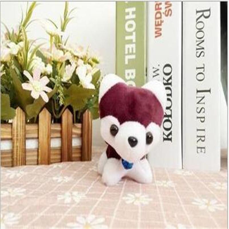 Dog Plush Stuffed Toy Animal Doll , 11CM Soft Keychain Gift for Boys and Girls Christmas Gifts