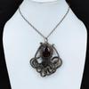 Pink Tourmaline Pendant Copper Wire Wrapped Pendant Octopus Pendant Copper Wire Wrap Jewelry Gemstone Pendant Handmade Jewelry Gift For Him