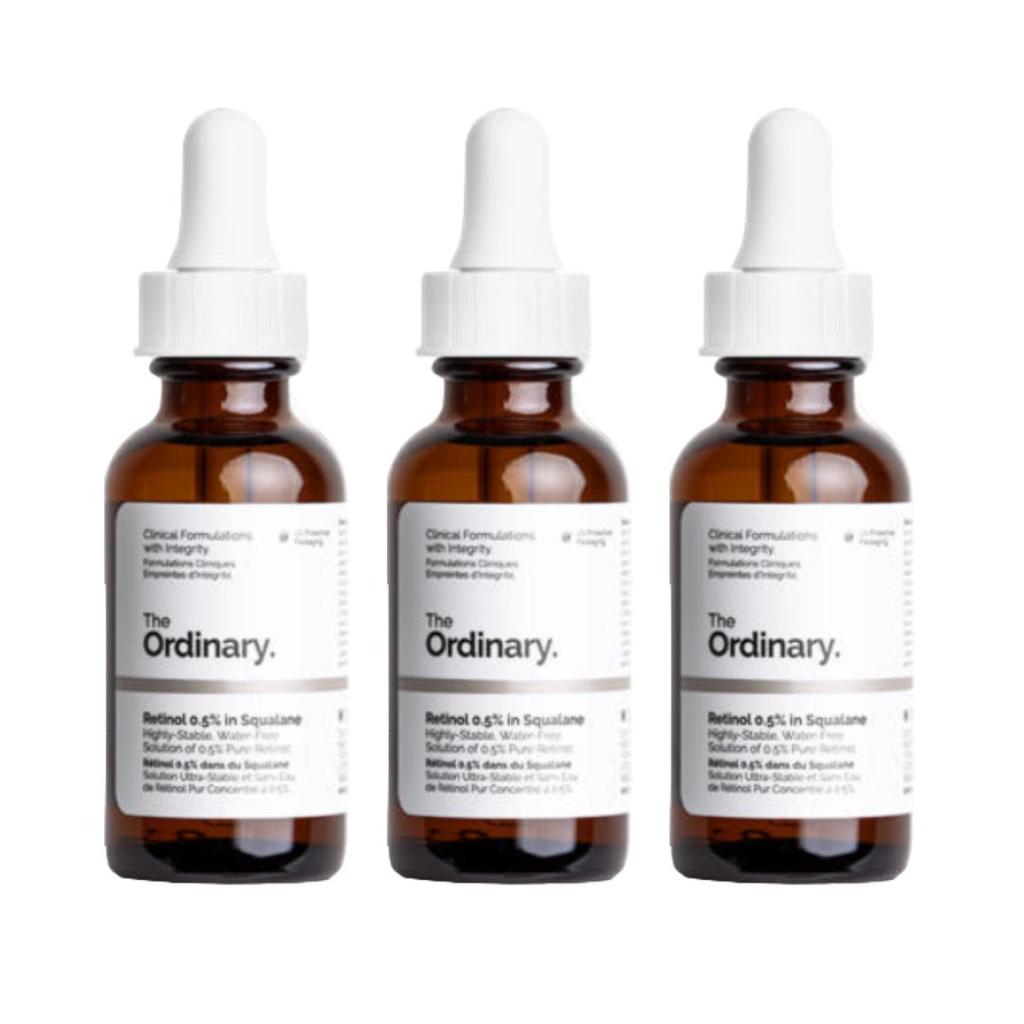 THE ORDINARY Retinol 0.2% In Squalane 30ml,  Retinol 0.5% In Squalane 30ml,  Retinol 1% In Squalane 30ml  (10 Options)