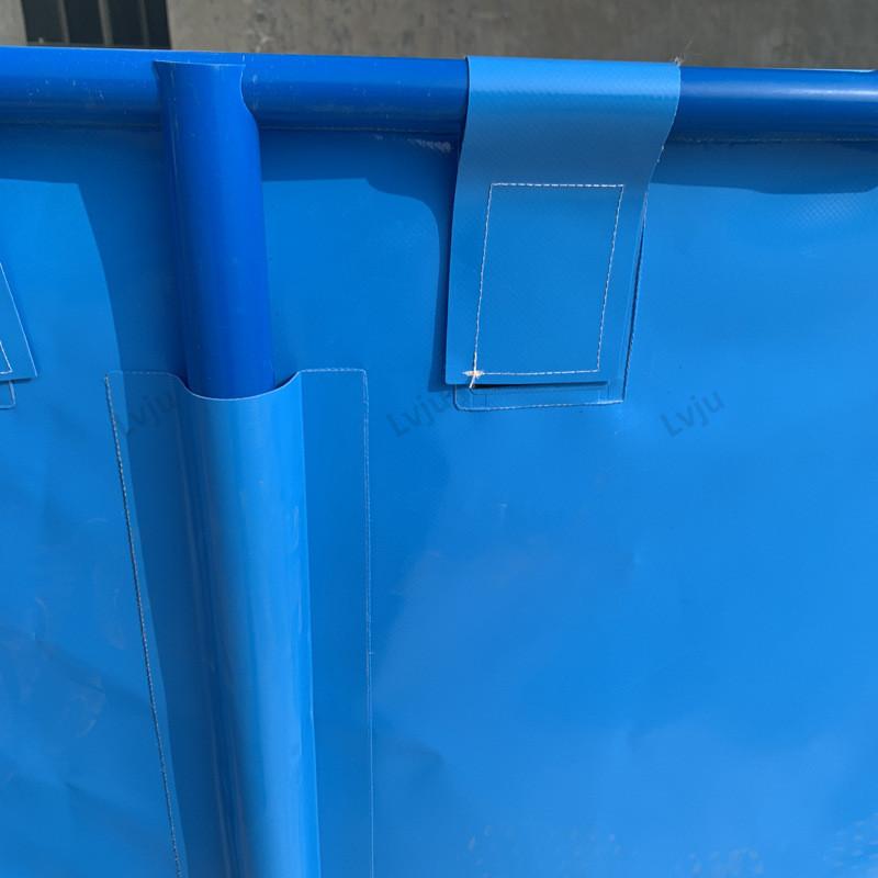 Factory Looking For Partners Custom Durable Foldable Round Tarpaulin Biofloc Fish Tanks Of Aquaculture Farm Fish Pond