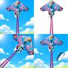 Unicorn Flying Kite With Polyester Material And Glass Fiber Frame For Kids And Outdoor Play