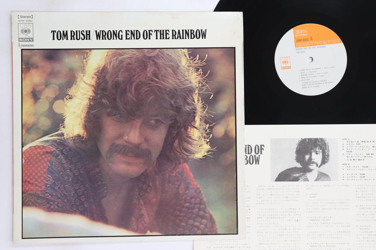 

LP Record TOM RUSH - Wrong End Of The Rainbow SONP50401 CBS SONY 1970 Japan Rock Used