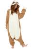 SAZAC Fleece Kigurumi Sloth Adult One Size Fits Most 2784