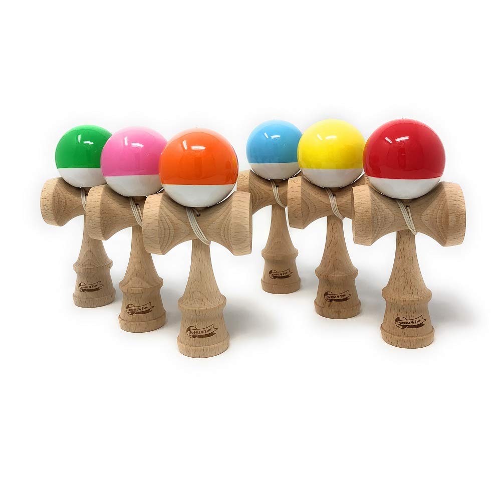 Kendama spare string and JUGGLE 4FUN for children and [MyCircus] (with bag) (red white)