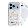 Winter Animal Christmas Tree Suitable for Apple 16/17Promax Mobile Phone Case IP15Pro Large Hole IMD Case 14/13