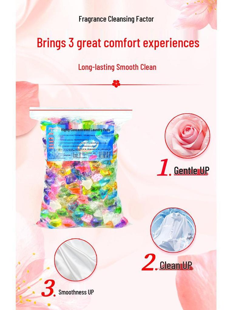Fan Xiaochun 100-Piece 7-in-1 Laundry Pods with Long-lasting Fragrance