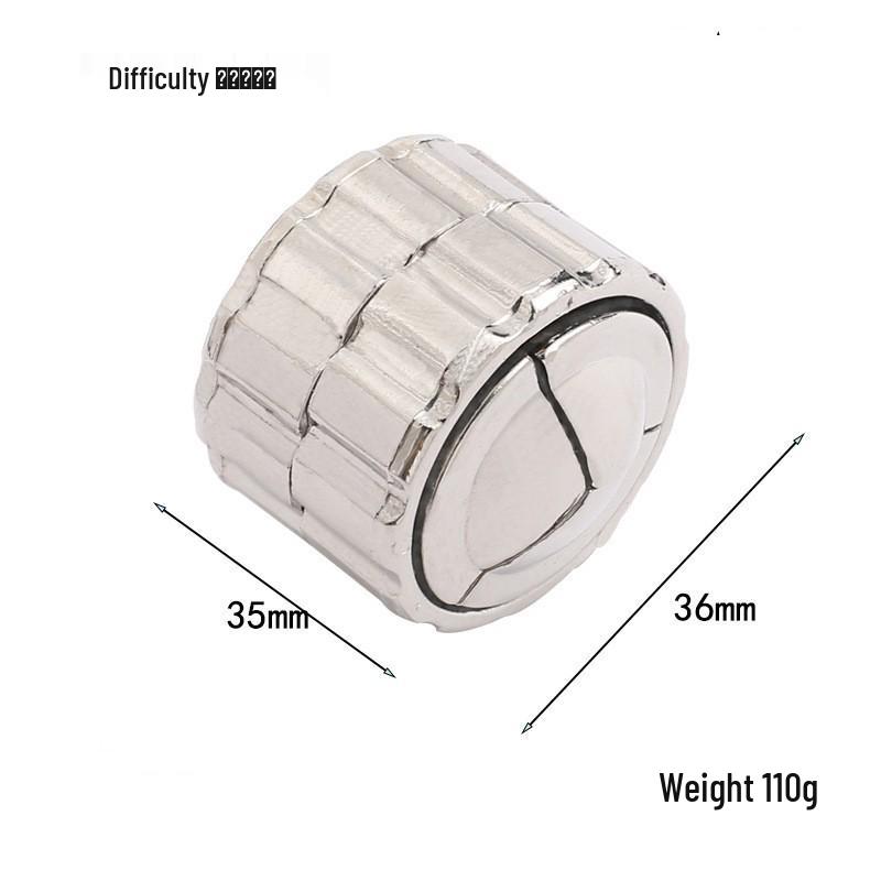 Kinder Intelligenz Puzzle Set: Luban- und Kongming-Schlösser, Neun ineinandergreifende Ringe, Hufeisenschloss - Trendiges Lernspielzeug auf TikTok