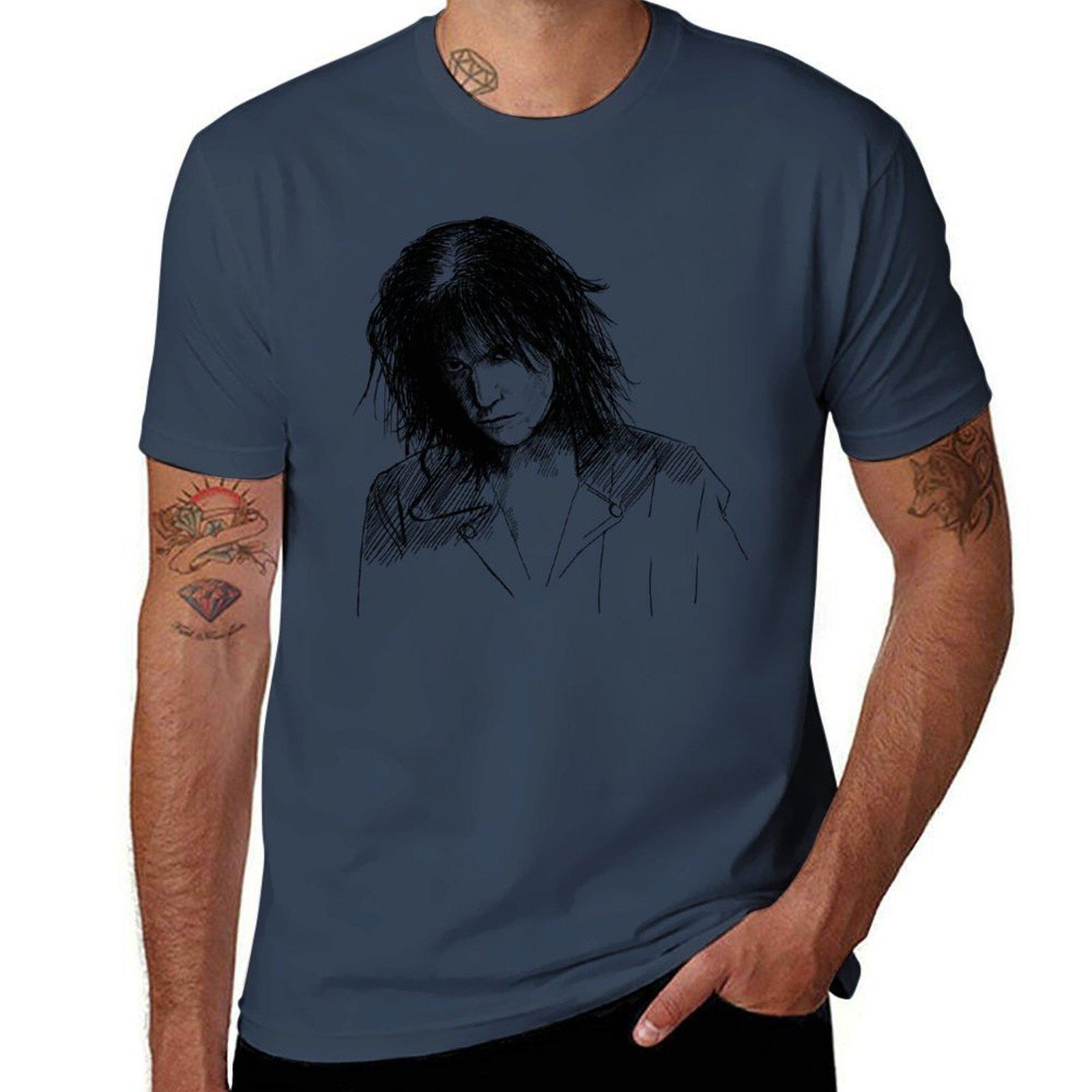 Patti Smith TShirt Breathable Basic Cotton TShirt S