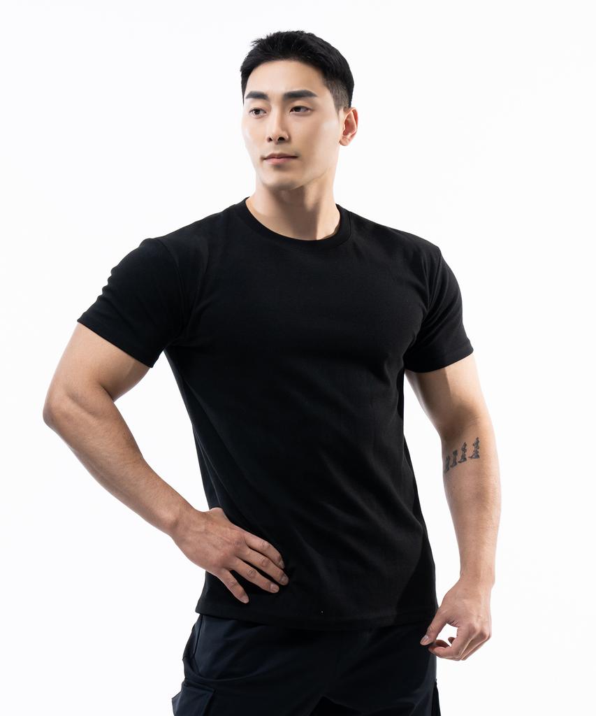 Pijikeolgameoncheu [2Pack] Cotton Mesh Muscle Fit Short Sleeve [5 Colors]