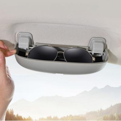 Car Glasses Case for Land Rover Freelander Discovery 3 4 5 Evoque Sunglass Holder Glasses Clip Box Storage Organizer Accessories