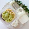 Ergonomic Handle Stamp Set Durable Mooncake Molds Lotusflower Shaped ABS Material Perfect Gift for Pastry Enthusiasts