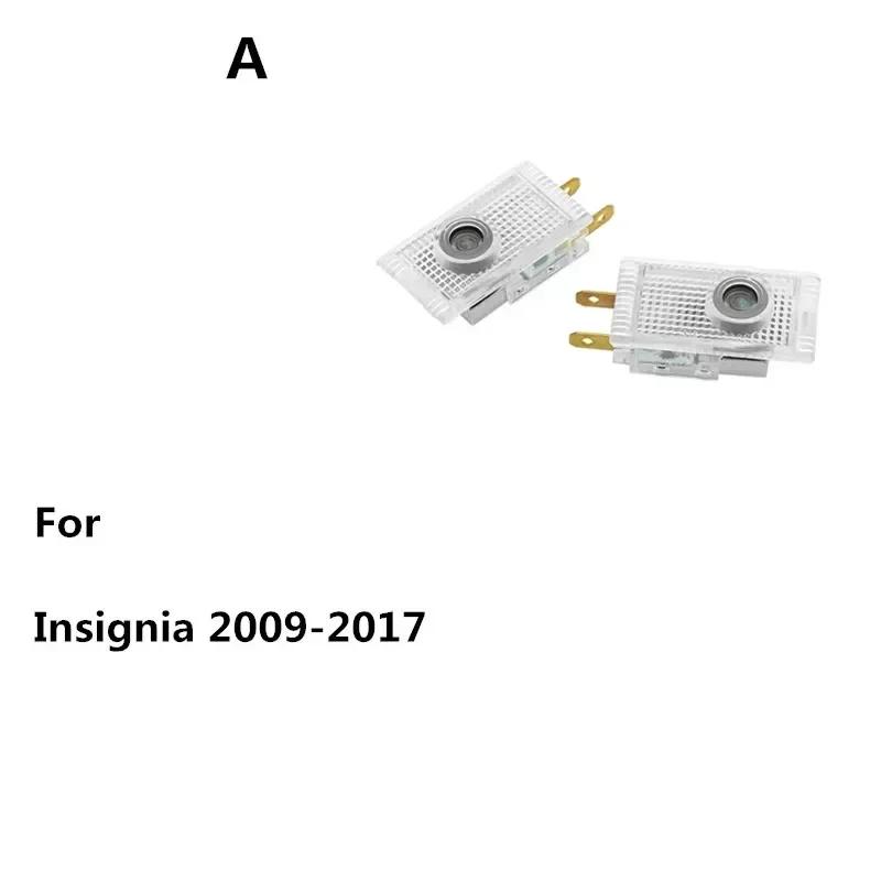 

2PCS Led Car Door Welcome Light Laser Logo Projector For Opel Insignia A B 2009-2017 LOGO A