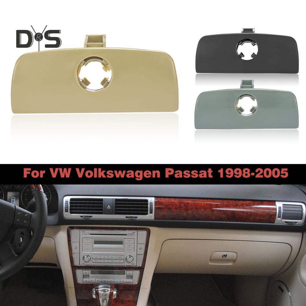 DYS Auto Shop Plastic Glove Box Latch Handle Keyhole Lock for VW Volkswagen Passat B5 1998-2005