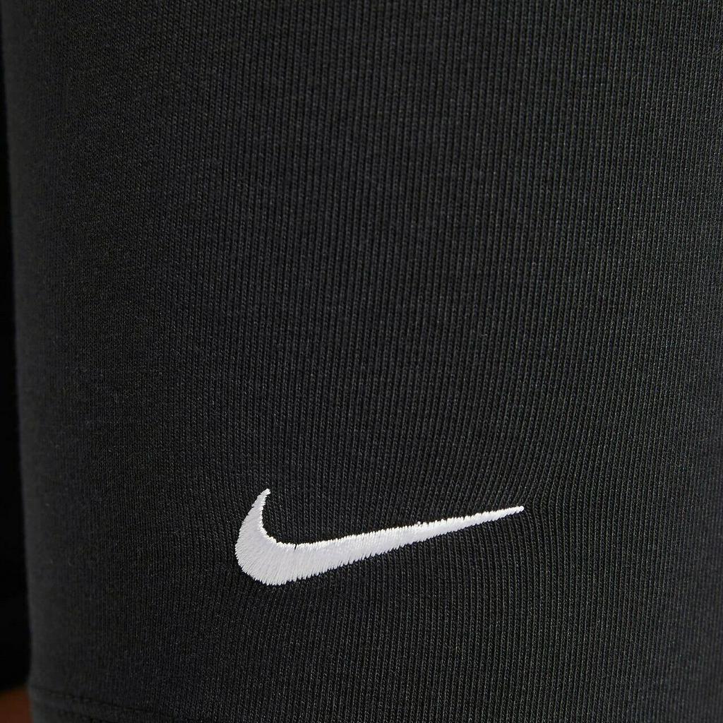 Nike Solid Color Casual Sports Fitness Shorts Women Bottoms Black CZ8526-010