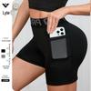 Women's Quick-Dry Fitness Shorts with Pocket - Running, Training & Yoga