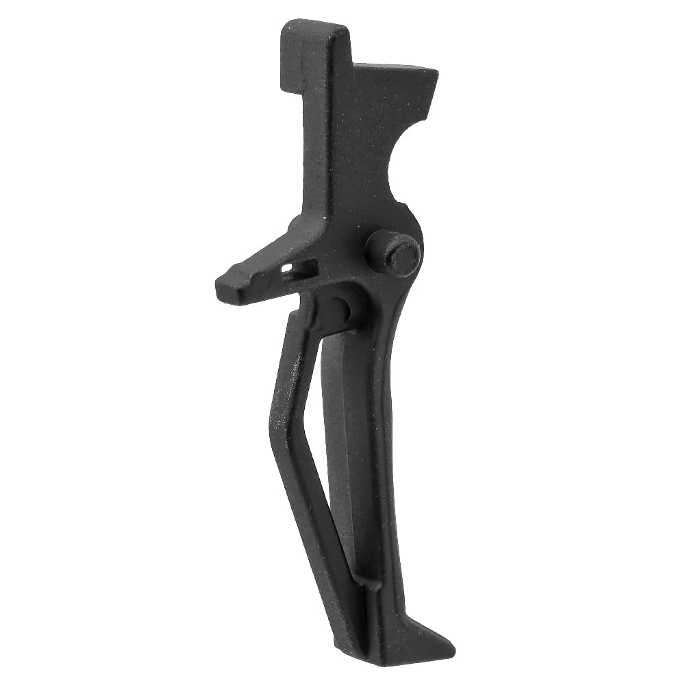 Ryohin Buhin Tokyo Marui APS CNC RAF Straight Trigger for M4/M16 Series Electric Guns, Black