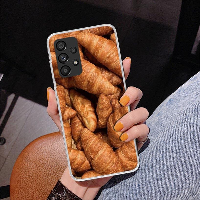 Food Fries Beer Cheese Sushi Cookie Phone Case For Samsung Galaxy A17 A16 A15 A14 A13 A57 A56 A55 A54 A53 A37 A36 A35 A34 A33 A2