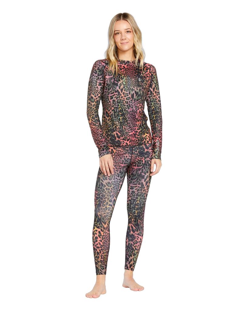 Volcom PANT First Layer Inner Pants Women's V-SCIENCE (H2252502) - Snow, Quick-Drying,