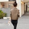 Leather Jacket Women's Jacket Short Locomotive Clothing Small Spring and Autumn New Fashion Casual Design Leather Jacket