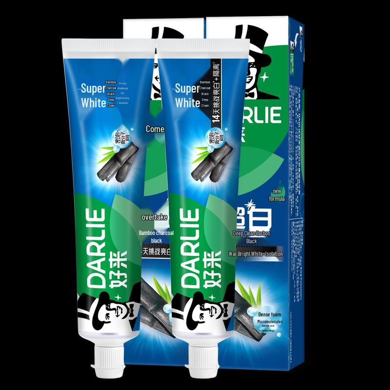 

Darlie All Shiny White Charcoal Deep Clean Toothpaste 120g 2-Pack