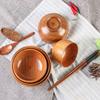 Wooden Bowls Jujube Wood Children Baby Adults Small Soup Bowls Solid Wood Salad Bowls Retro Household Tableware