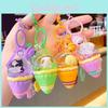 Cute Mini Ice Cream Cone Keychain Accessory Adorable Acrylic Gift For All Ages