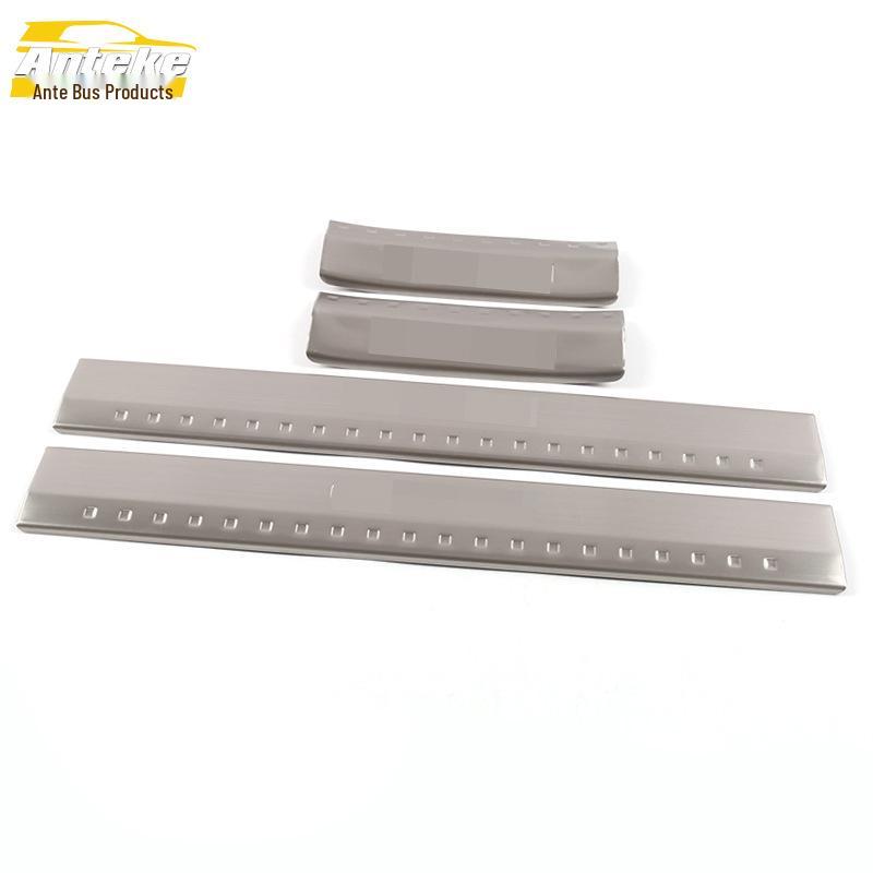 

Накладки на пороги Qashqai и наклейки на педали приветствия бампера - Аксессуары для автомобиля из нержавеющей стали