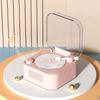 Bluetooth 5.0 Vintage Vinyl Record Speaker Stereo Sound Desktop Alarm Clock Speaker  Vintage Style