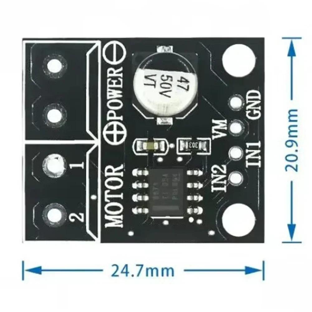 2PCS Motor Drivers Separate Motor Control Two Input Signals (IN1 And IN2) Function Modes For DRV8871 Electrical Driver Module