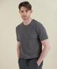 PANICALE Dark Gray Vintage Washed T-Shirt (Type B)