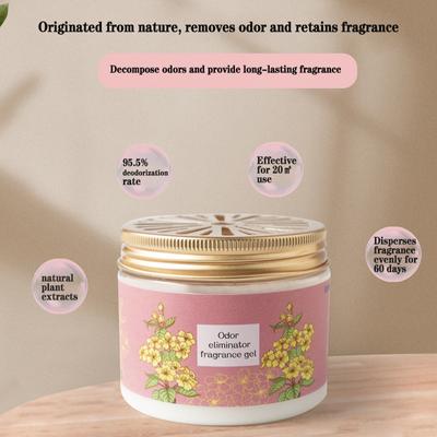 Deodorizing Aromatherapy Gel Solid Balm Fragrance Home Air Freshener