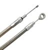 For Harley Sportster / Electra Tour Glide / Road King Motorcycle Braided Stainless Steel Clutch Cable