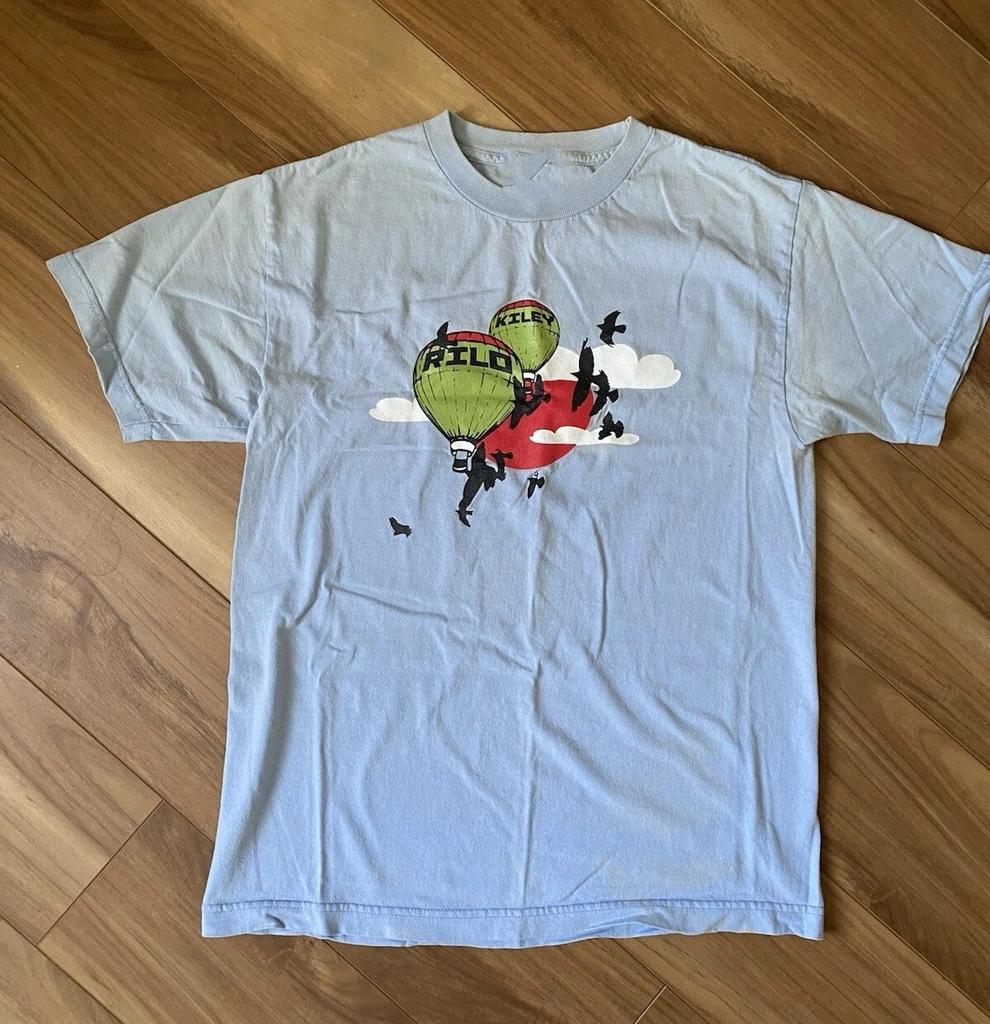 Rilo Kiley Band T-Shirt Hellblau Farbe Alle Größen Baumwolle BL1420
