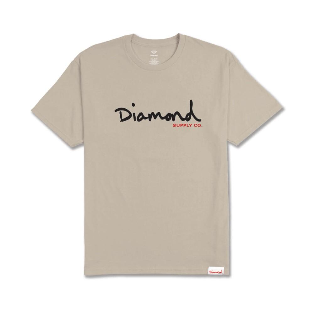 

Sand Diamond Supply Script Tee Unisex T-Shirt XXXL