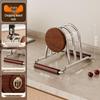 Retro Style Kitchen Pot Lid & Cutting Board Holder