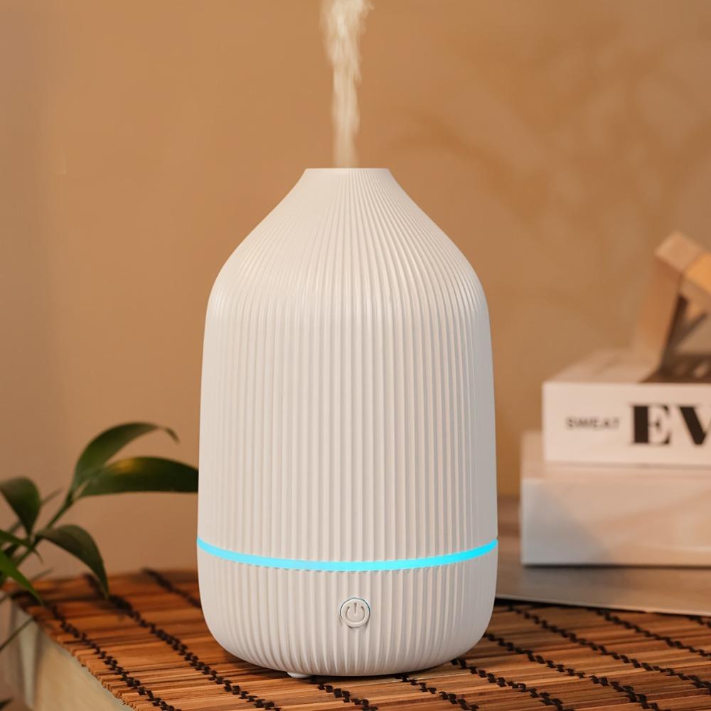 2-in-1 Soundwave Technology Diffuser LED Mood Light Essential Oil Diffuser Home Decor