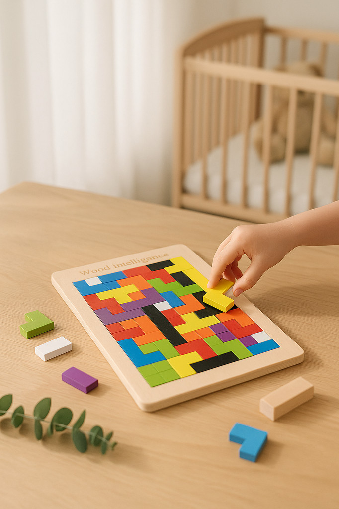 Holz Russland Puzzle Baby Früherziehung Farbe Form Spiel Kinder Denken Logic Quadrat Spielzeug Puzzle Für Kinder Weihnachtsgeschenke