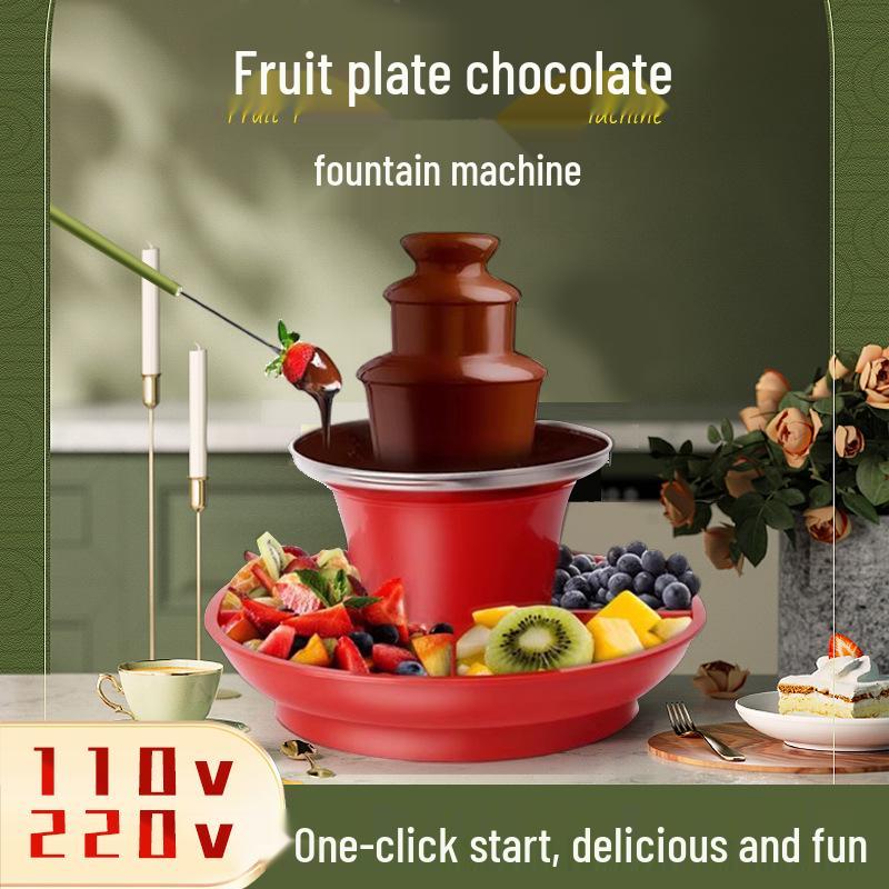 

Трехъярусный мини-шоколадный фонтан для дома и детских мероприятий 110V US Plug