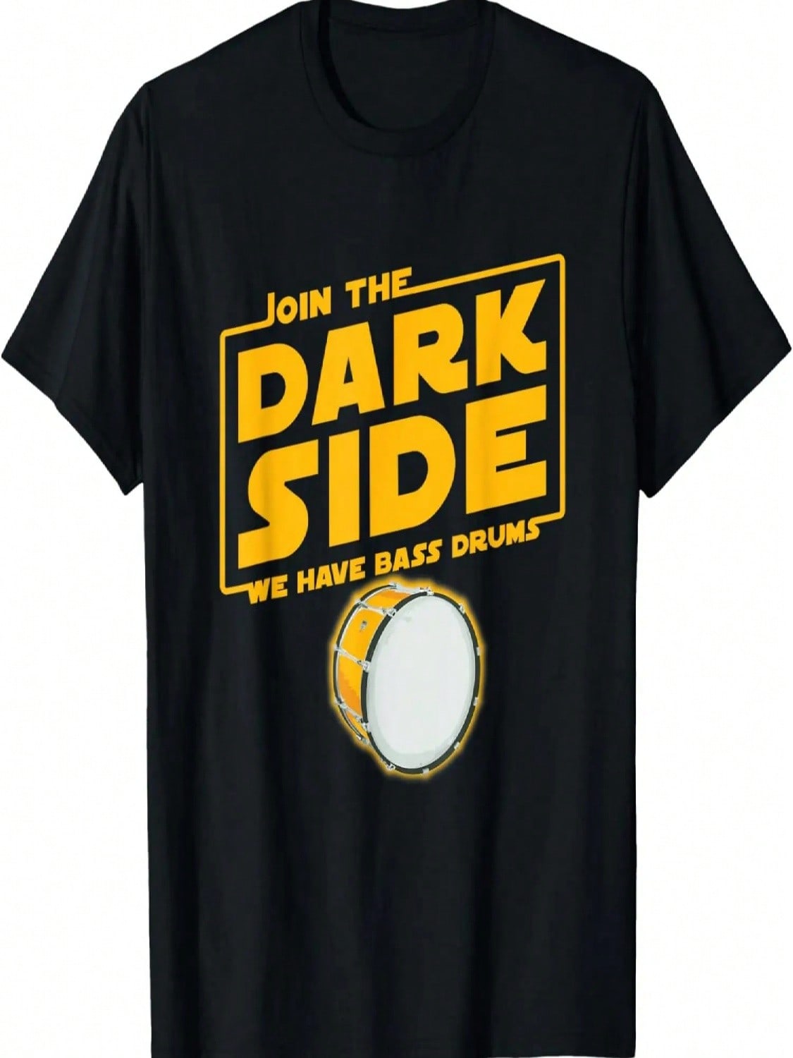 Join The Dark Side Bass Drum Player T-Shirt T-Shirt S разноцветный