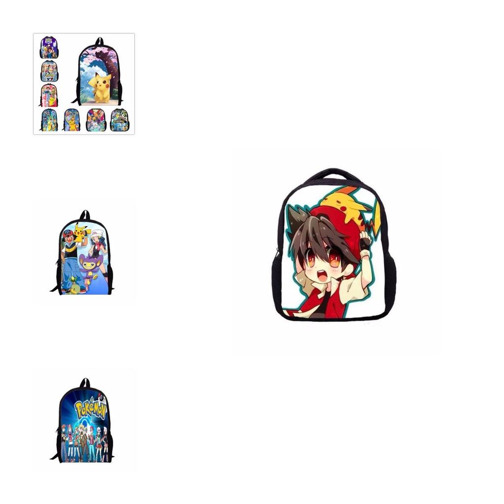 Pokemon Backpack Galaxy Travel Laptop School Shoulder Bag Rucksack New 2017