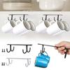 Home Drying Organizer Drainer Drying Rack Cabinet Hook Coffee Cup Holder Cup Rack Metal Storage Rack Holder Mug Holder