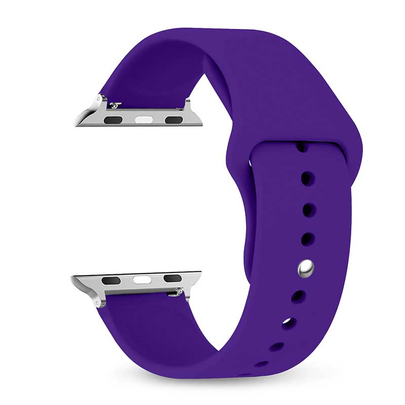 Silicone Band For Watch Strap 44mm 45mm 40mm 41mm 42-38mm 45 Mm Sport Bracelet Iwatch Series 8 7 6 5 4 3 SE 9 Ultra 2 49mm