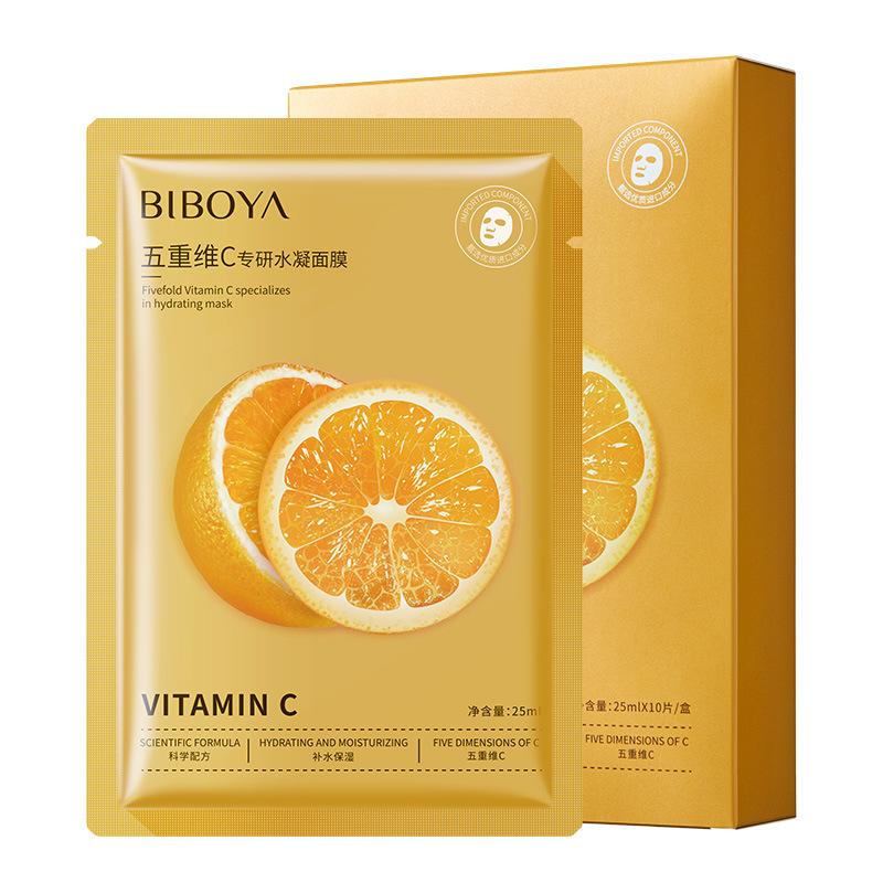 

Увлажняющая маска Увлажняющая Осветляющая тон кожи Увлажняющая 25ml*10pcs