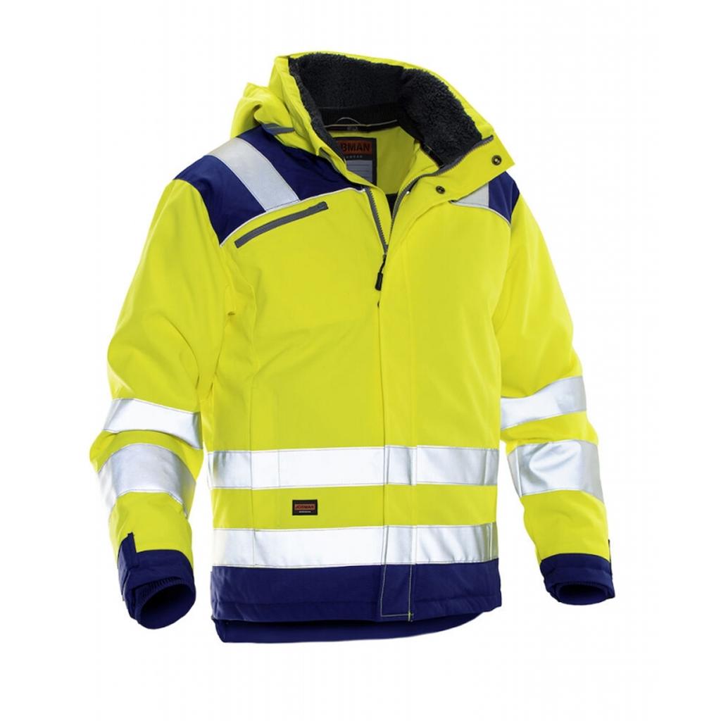 Jobman Mens Star Hi-Vis Winter Jacket