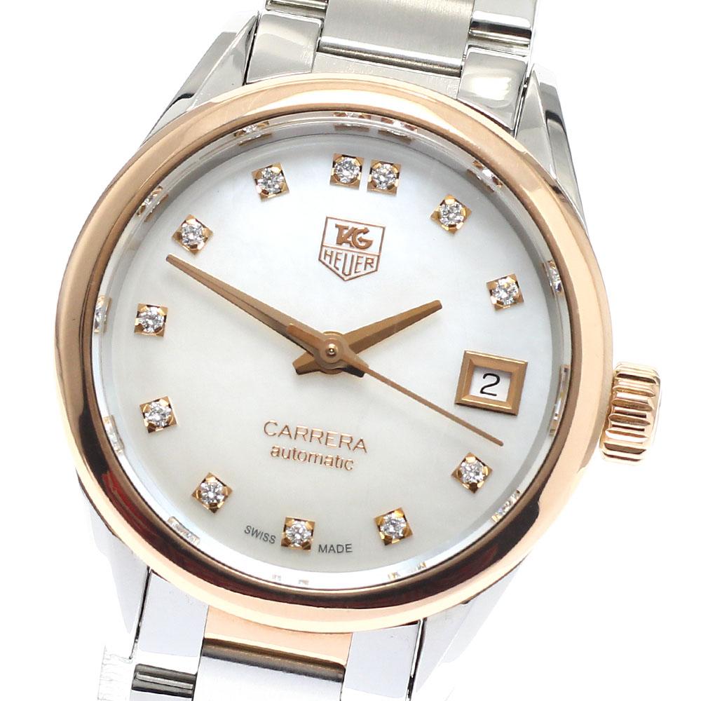 

TAG Heuer TAG HEUER WAR2452-3 Carrera SS/PG Caliber 9 12P Diamond Date Automatic Winding Ladies Box and Warranty Included_945011 [Used]