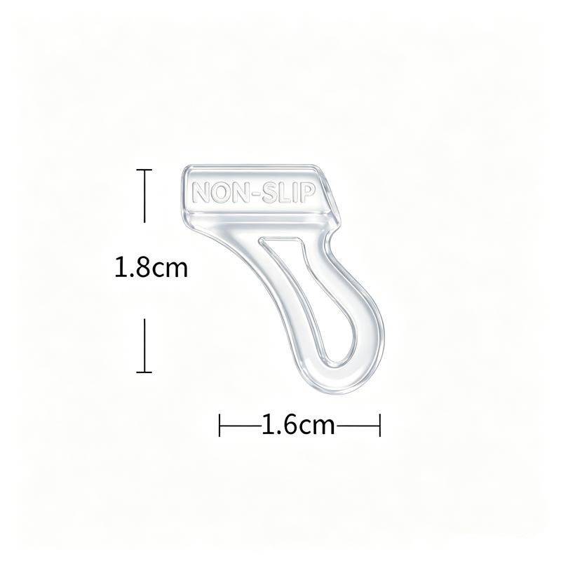 20Pairs Silicone Eyeglass Anti‑Slip Grips 3 Sizes L/M/S Glasses Ear Hooks Holder Non‑Slip For Most Eyewear Sunglasses